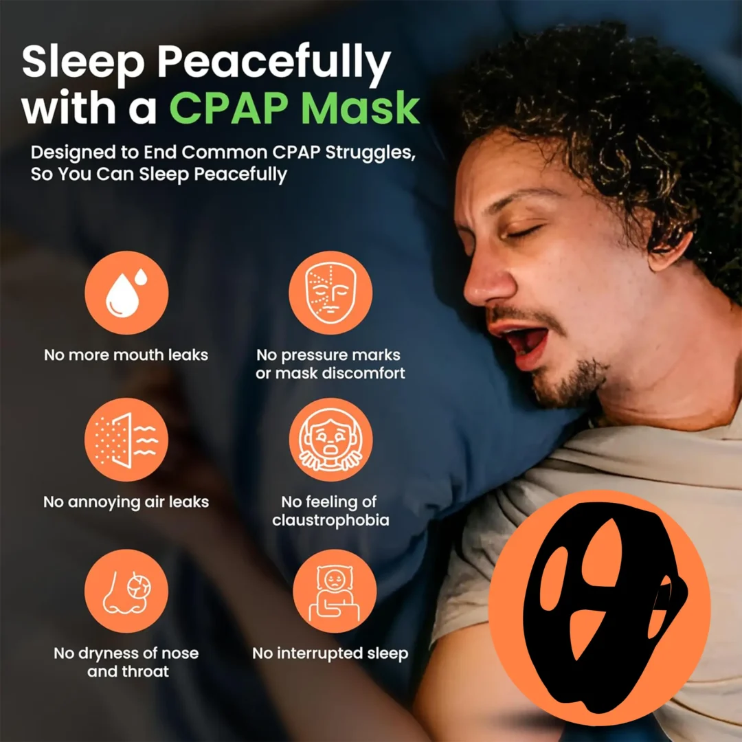 Anti Snoring Black Mask (5) Anti Snoring Black Mask (5)